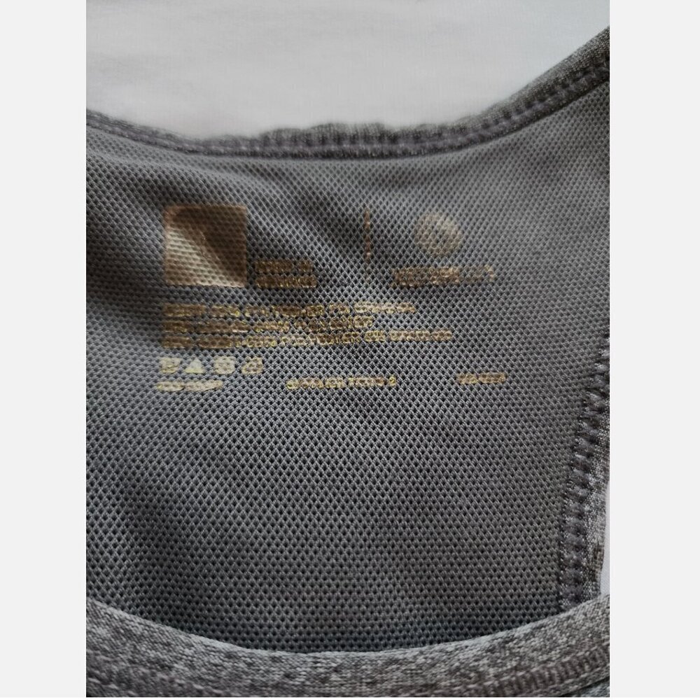 Womens Size Large Gray XERSION Athletic Running Yoga Compression Sports Bra Grey - Picture 3 of 3